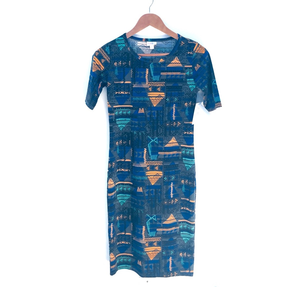 LuLaRoe Julia T-Shirt Dress